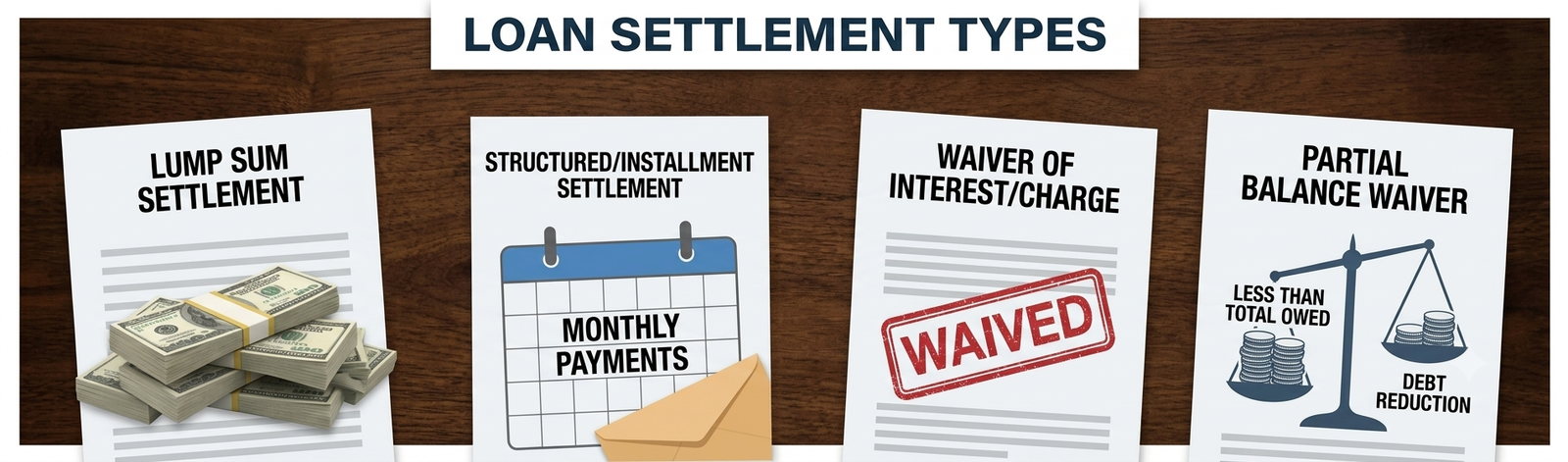 Loan Settlement Types